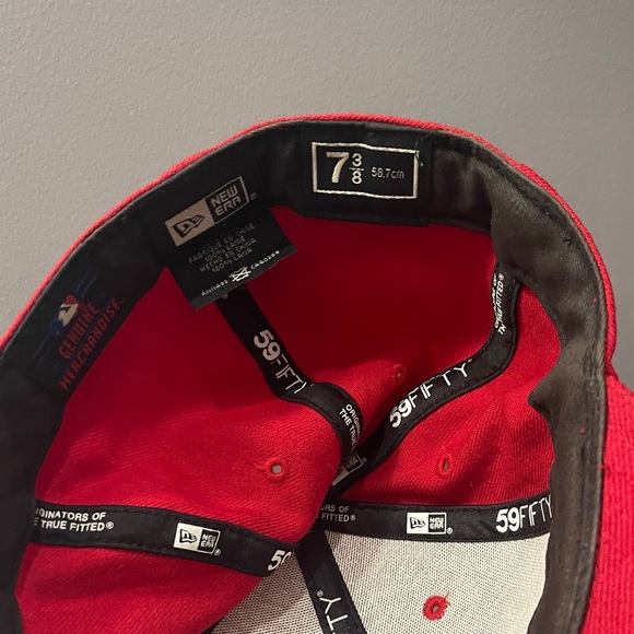 New Era 59Fifty Fitted New York Yankees Hat size 7 5/8 - Picture 3 of 3